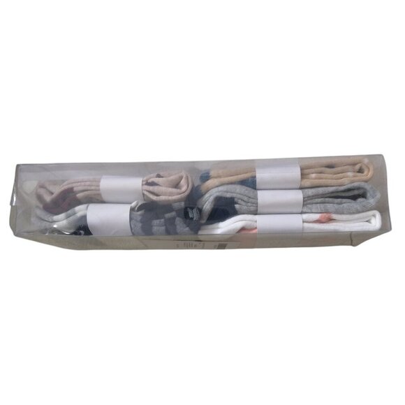 Fashion Boutique Women's One Size 5 Pairs Geometric Multi-Color Socks New - Picture 2 of 5